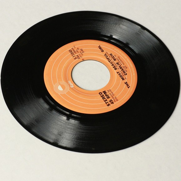 Charlie Rich - The Most Beautiful Girl / I Feel Like Going Home 45rpm 7" Single - Picture 8 of 9